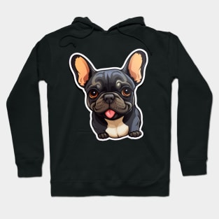 Cute French Bulldog Frenchie Dog Lover Funny Hoodie